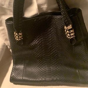 Genuine Python Silvano Biagini Tote